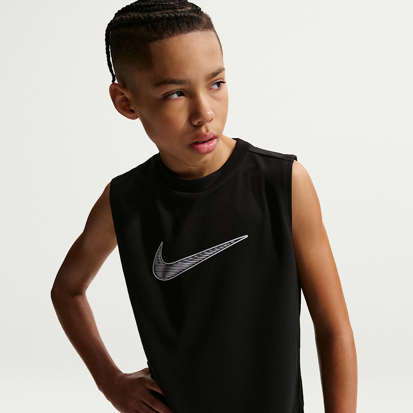 Nike Multi Older Kids' (Boys') Dri-FIT Sleeveless Top. Nike CA